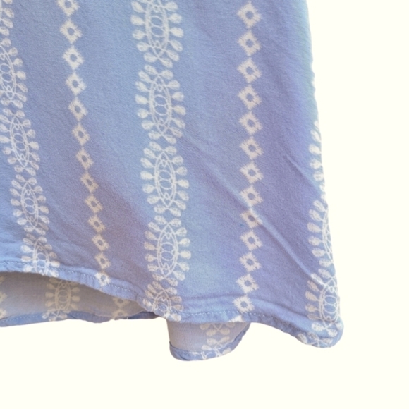 Miami Mini Shift Dress with Bell Sleeves and Back Tie - Picture 5 of 8